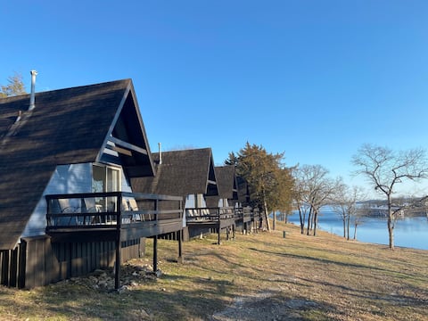 Lakefront A-Frame Cabin on Table Rock Lake