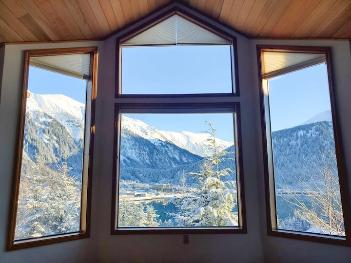 Breathtaking Ocean, Mountain & Juneau Views