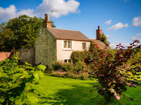Charming, rustic & well equipped garden cottage