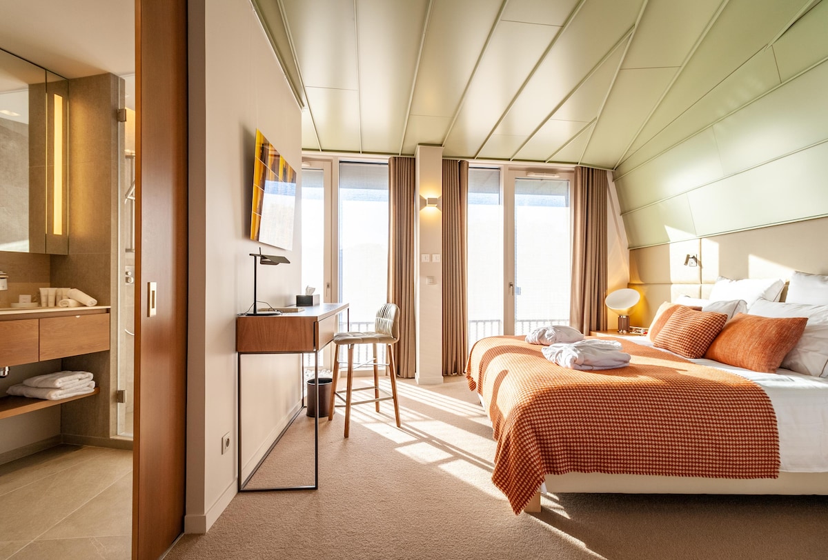 Top Airbnb: Le Tresorium | Luxurious 5* penthouse with hammam à Annecy