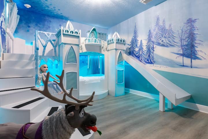 Let it go and slide into your favorite ice castle.