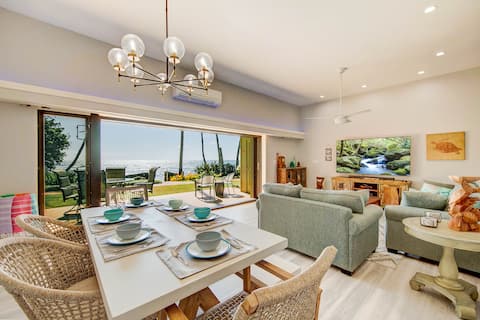 Hale Awa'puhi 1-C Oceanfront Luxury 2 BR w/ AC