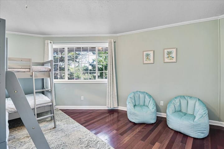 Hangout area in the bunk bed room!