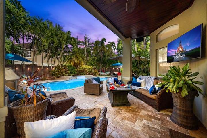 50% off 5BR Luxury Mins to Las Olas, Shops & Beach