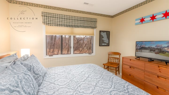 Dormitorio de nivel inferior - Cama tamaño king