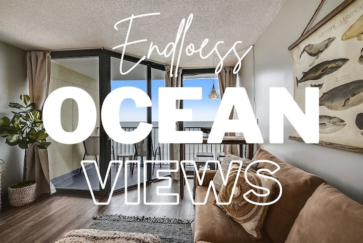 Endless Ocean Views! Direct Beach Access! - Myrtle Beach, SC