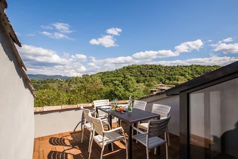 River Gîte I Terrace I 4 pers. I Domaine le C4