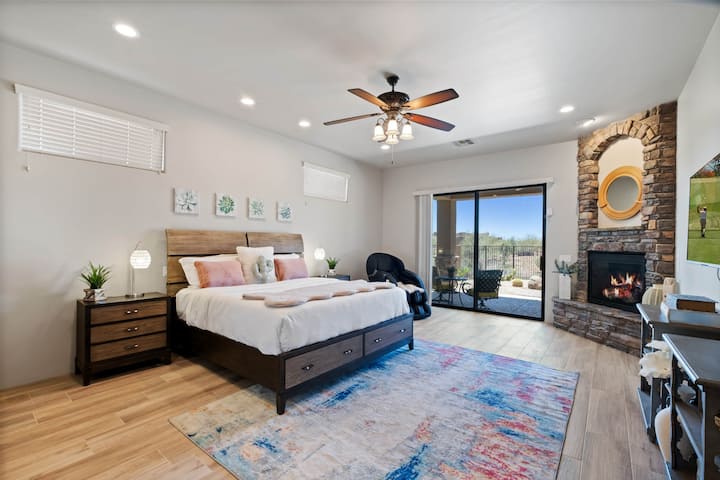 Kiti cha Master King Bed & Massage