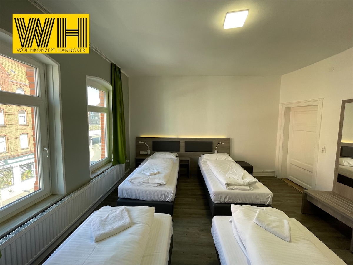 Popular Airbnb listing: 2 rooms for up to 4 people with great connections in Kleefeld