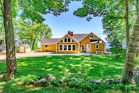 A Luxury Lakefront Retreat on Sebago Lake