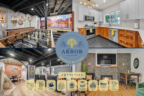 Hot Tubs | Game Room | Saunas | Theater | Downtown