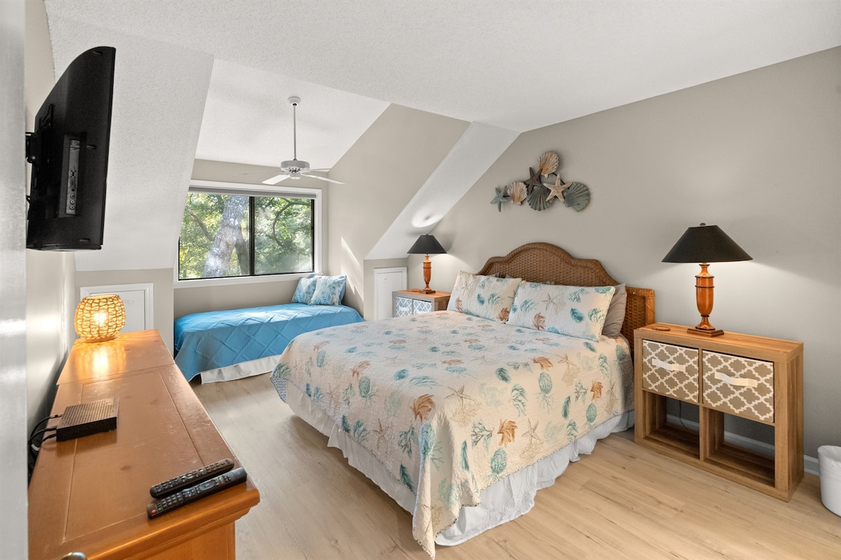 King katika Chumba Kikuu cha kulala