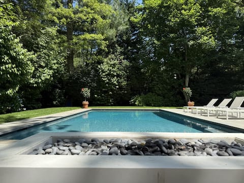 Amagansett Farmhouse Retreat - Heated Pool Open!