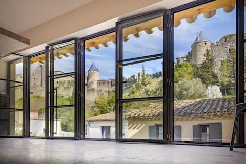 Propriété Airbnb réussie: Long Live the King - Enchanting View - BP à Carcassonne