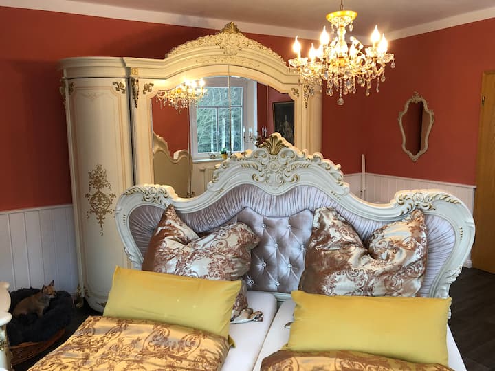 Ferienwohnung Mit Barockmöbeln - Villa Hainberg - Neuhausen/Erzgebirge