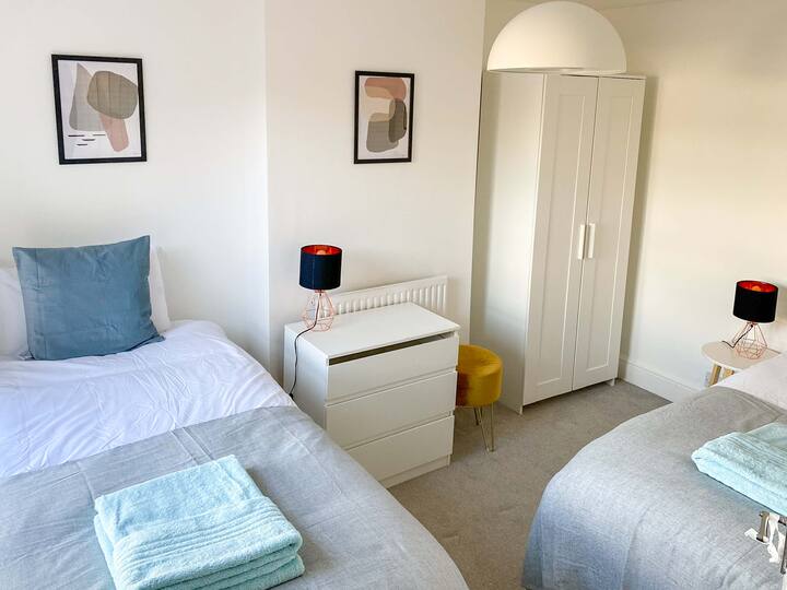 Dormitorio 3 con dos camas individuales. 