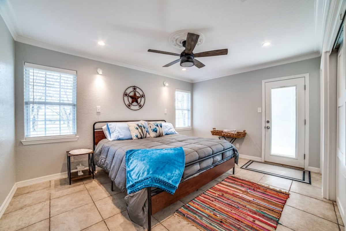 Dormitorio 4, cama tamaño king