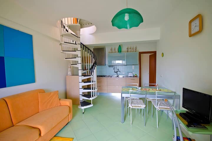 Sicily New Apartment Next Sea With Two Bedrooms - Acireale