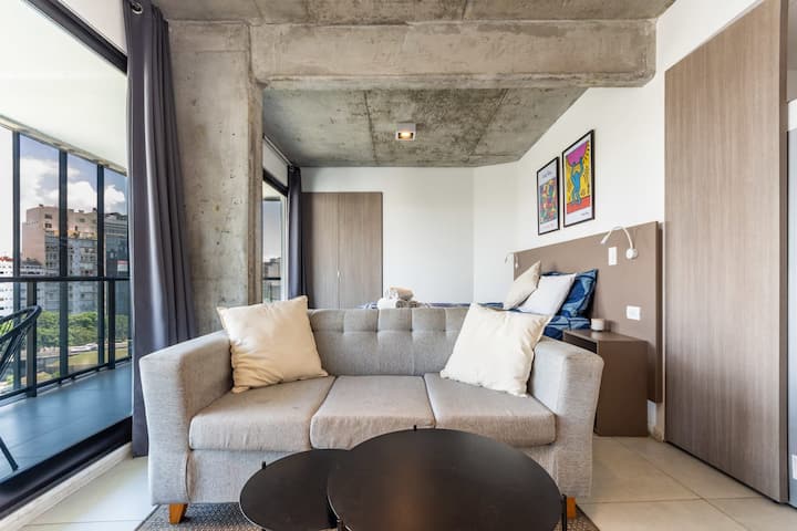 Лофт с 1 спальней в Constitución, рядом с Av. 9 de Julio