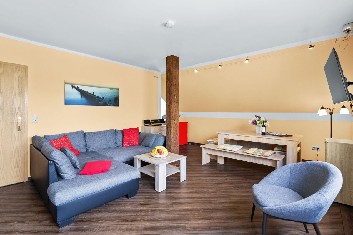 Beliebte Airbnb-Anzeige: No. 5 / 4-room apartment, max. 6 adults, 1 baby, ocean view + 3 in Kühlungsborn
