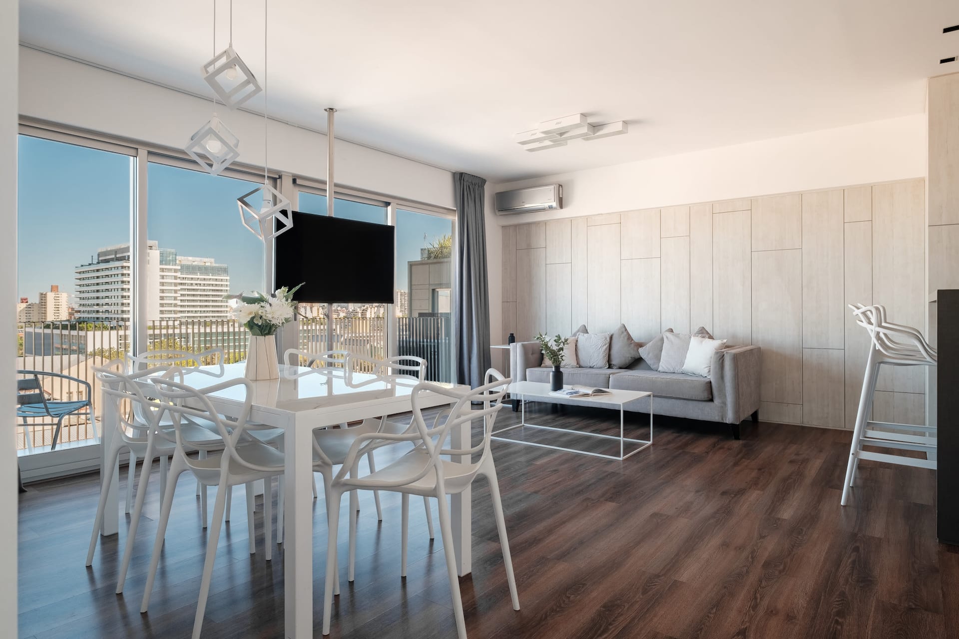 Apartamento de 2 quartos com piscina e academia em Palermo Hollywood