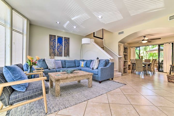 Bright & Airy Lahaina Condo – Walk to Beach!