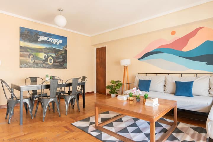 Mot Rentals + Juncal 2800 - 2 Bd In Alto Palermo - Buenos Aires