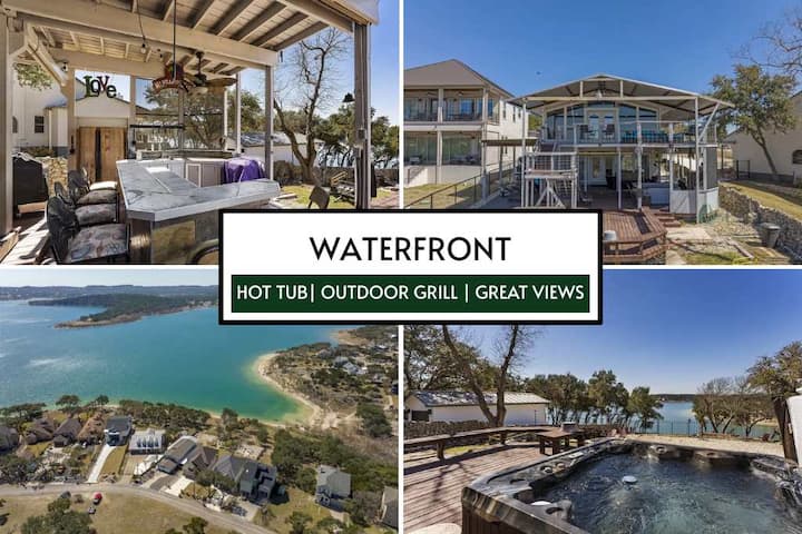 Labor Day Ready | Spa, Grill & Relaxing Views! - Canyon Lake, TX