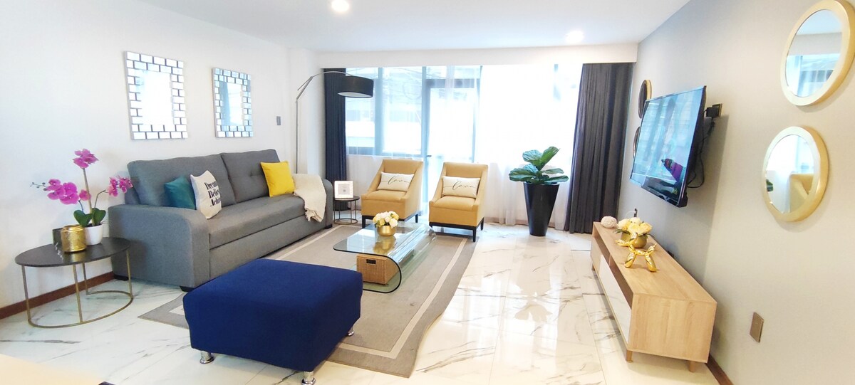 Top Airbnb: Polanco near Shopping Malls & Atractions 3BR 3BT en Reforma Social