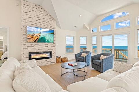 Oceanfront HGTV Dream Home! Hot Tub, Pool table