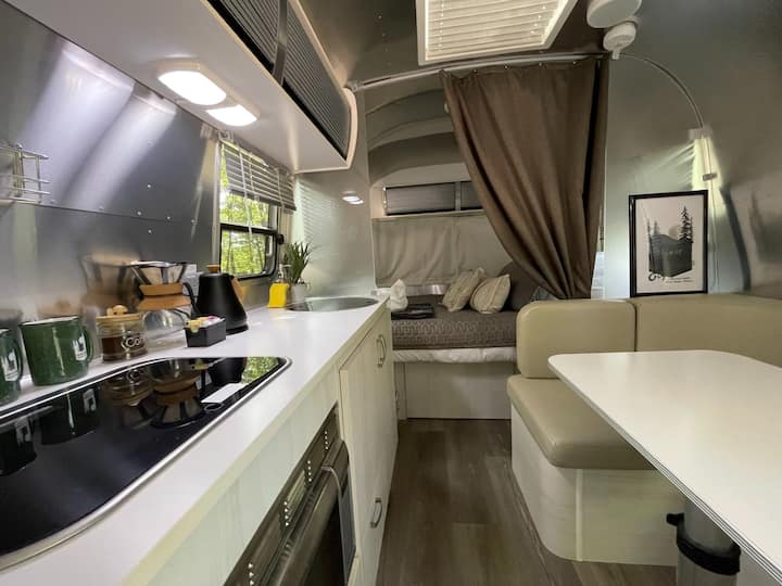 Airstream  Bambi With Hot Tub And Outdoor Kitchen - アーカンソー州