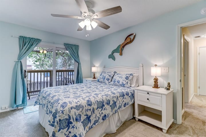 从客房进入阳台