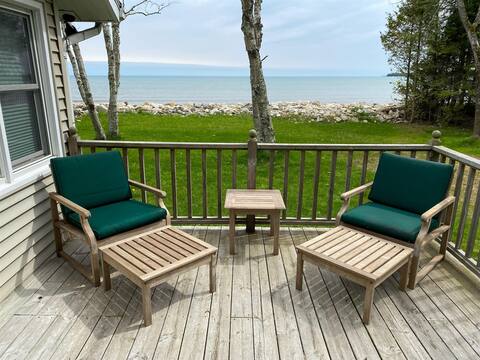 Lake MI Sandy Beachfront | Walk to Trails & Town