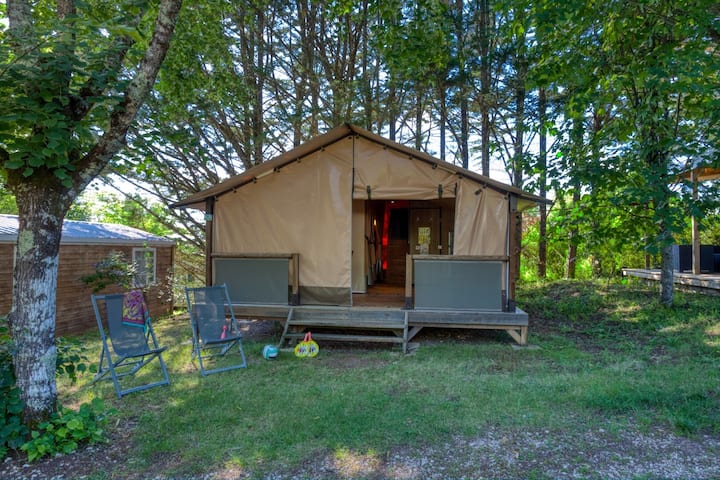 Tente Lodge Victoria 3 Pièces 5 Personnes - Souillac