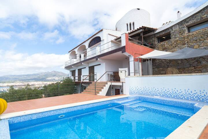 Villa Alco in Roses with beautiful sea views Av-68 gallery image 5