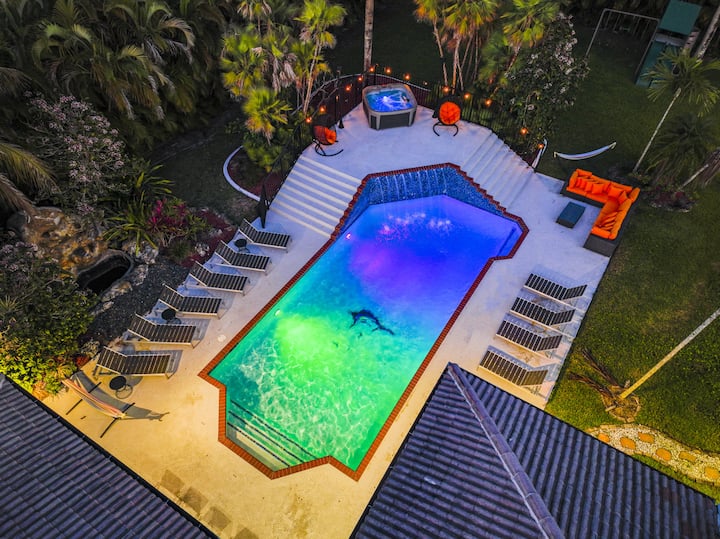 7000sf Mansion Pool|theater|gameroom - Davie, FL