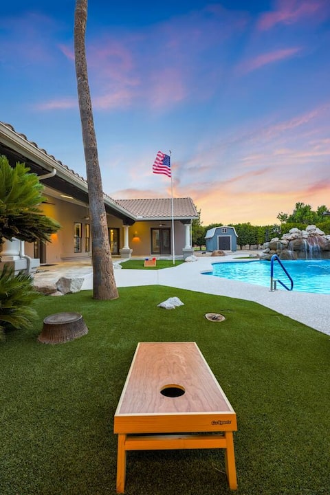Peoria Resort|Backyard Oasis|ChefsKitchen|7bd8bth