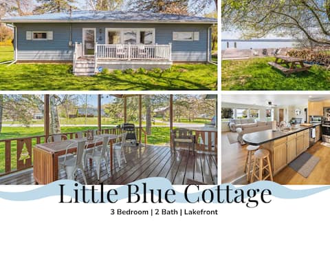 Lakefront &Wine Trails: Little Blue Cottage FLX