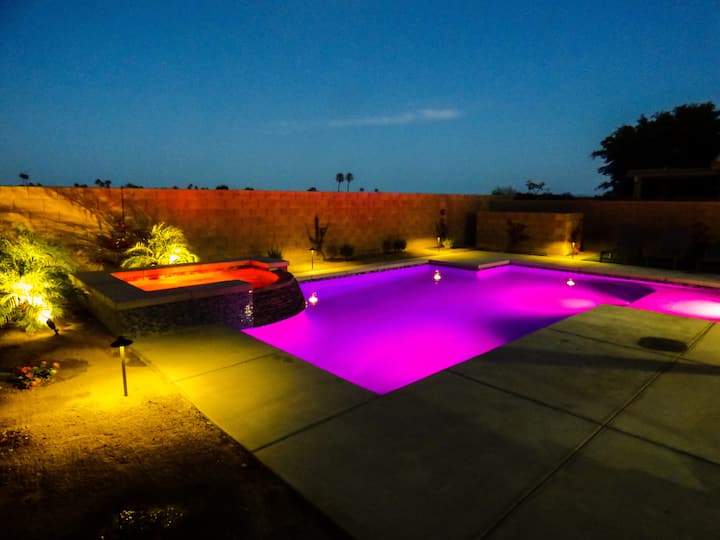 Gorgeous 4 Bedroom Private Pool Home Just Steps To Coachella Music Festival! - Indio
