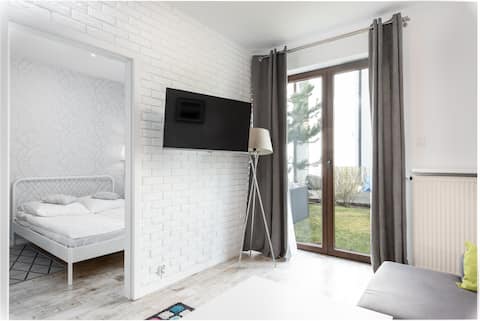Top performing Airbnb: Jardin | Terrace with Garden | Modern | Sea in Gmina Trzebiatów