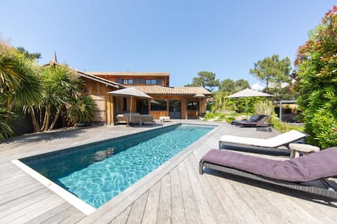 Villa Palombes au Cap Ferret charming villa with h
