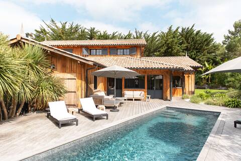 Villa Palombes au Cap Ferret charming villa with h