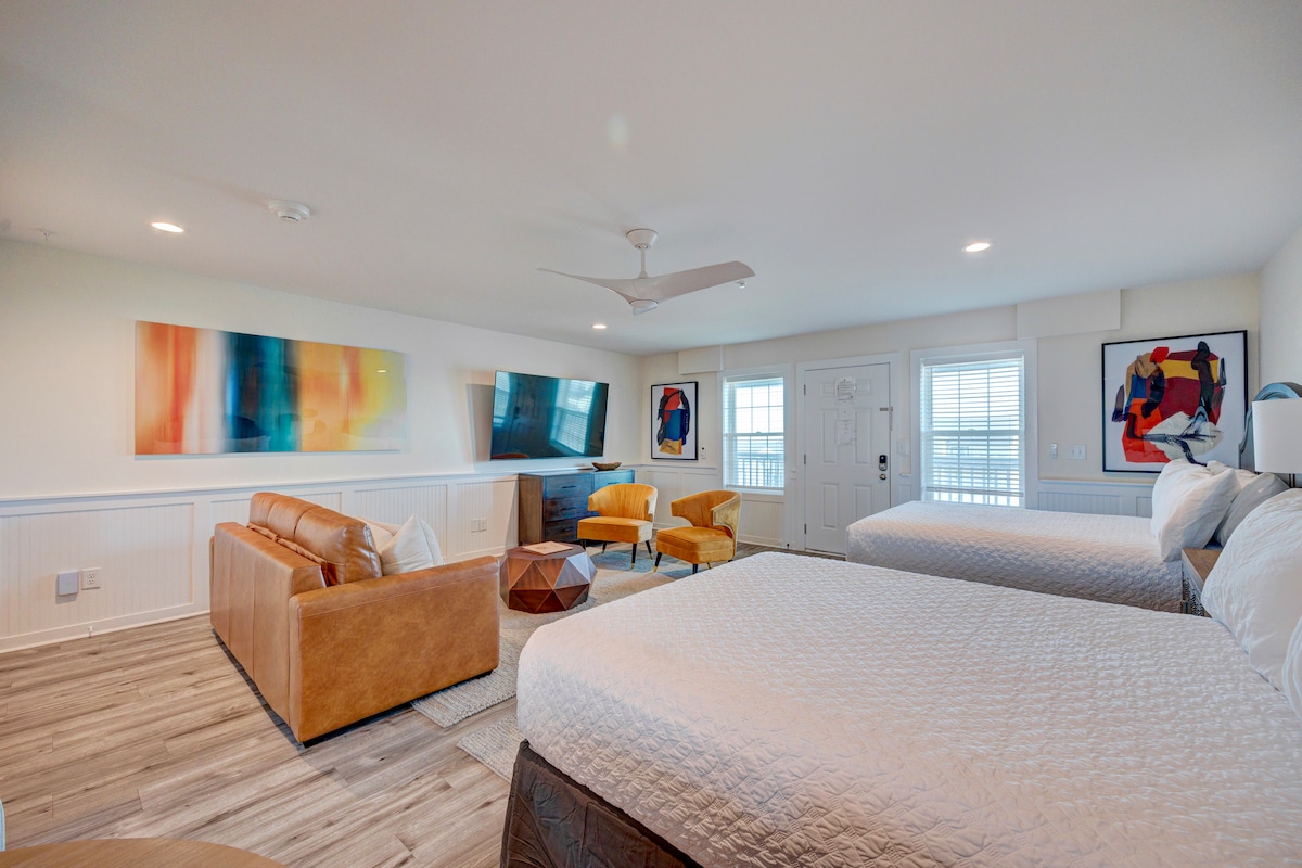 3. Low Tide Bedroom and Living Room from Dining Table