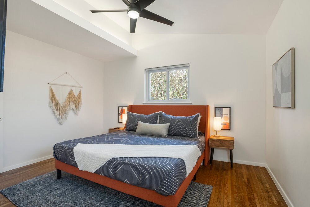 استرخ واستمتع بإقامتك مع هذا السرير المريح.