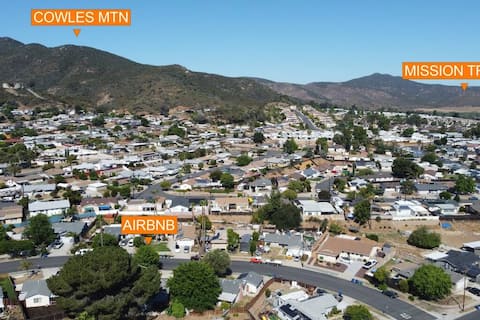 Santee Home Away From Home-Next to parks & trails!