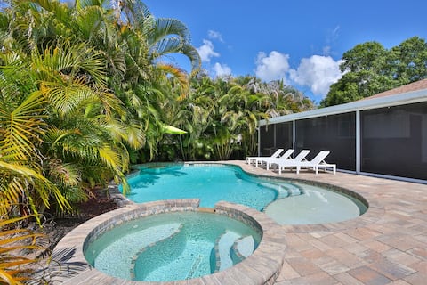 Tranquility found Heated Saltwater Pool + Spa