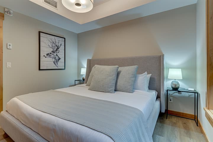 Dormitorio principal, cama tamaño king