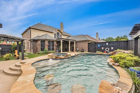 Creekside Charm w/ Pool, Backyard Oasis, Patio