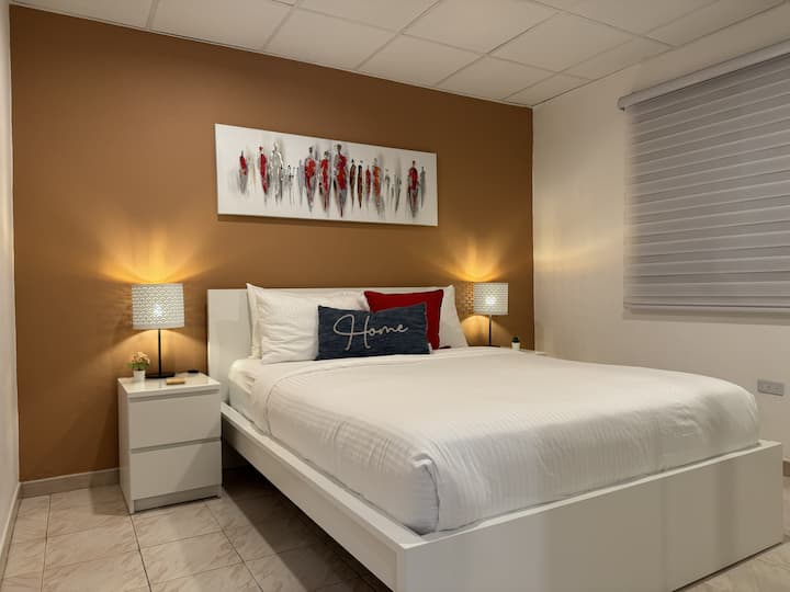 Spacious Master Bedroom with Comfortable Queen Bed