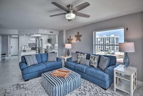 Top performing Airbnb: Oceanfront Ormond Beach Condo - Steps to Shore! in Ormond By The Sea